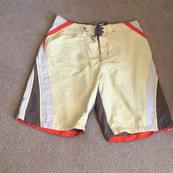 Red Sand Swim Trunks - Picture 1 of 6
